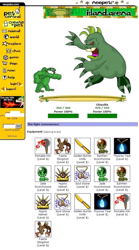 Neopets Game Cheats .